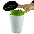 Chef'n Eco-Crock Compost Bin - Merinque/Black/Arugula